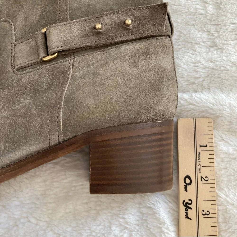 J. Crew gray shearling Ankle Boots - Picture 5 of 13